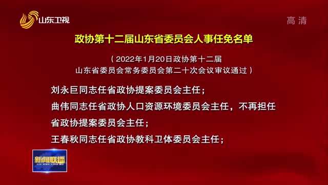 山东省最新人事任免动态解读