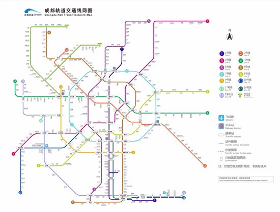 成都地铁最新线路图，城市交通脉络变迁与未来展望揭秘